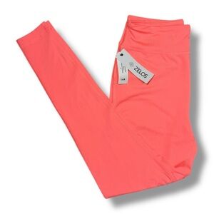 Zelos Kids Coral Leggings Size XL